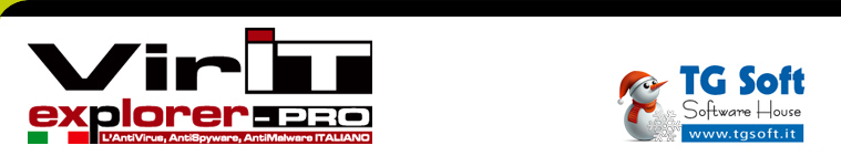 TG Soft Cyber Security Specialist TG Soft Cyber Security Specialist - Vir.IT eXplorer: l'AntiVirus, AntiSpyware, AntiMalware e AntiRansomware protezione Crypto-Malware